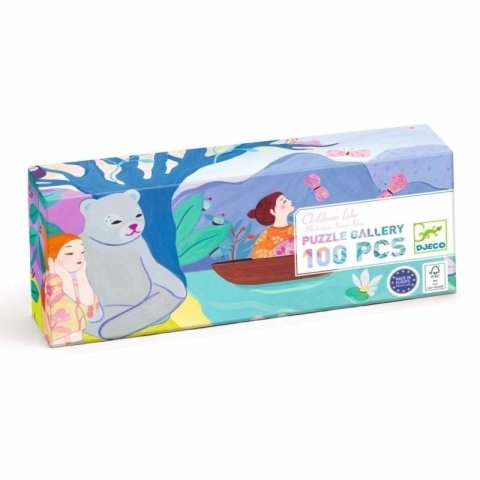 neuveden: DJECO Puzzle Jezero - 100 pcs