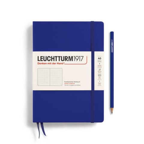 neuveden: Leuchtturm1917 Zápisník Ink Medium A5 tečkovaný