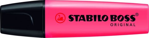 neuveden: Zvýrazňovač STABILO BOSS ORIGINAL červený neuveden: Zvýrazňovač STABILO BOSS ORIGINAL červený