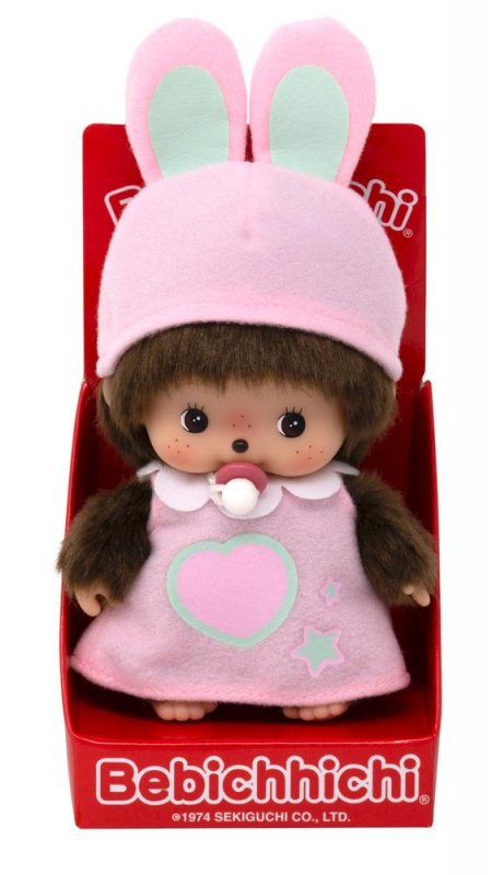 neuveden: Monchhichi Zajíček v růžovém (Mončiči) neuveden: Monchhichi Zajíček v růžovém (Mončiči)