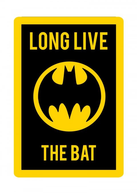 neuveden: Batman Rohožka 80 x 120 cm