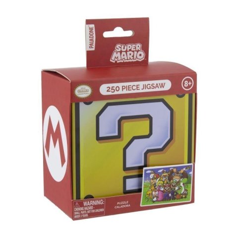 neuveden: Puzzle Super Mario v dárkovém plechovém boxu 250 dílků
