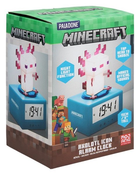 : Minecraft Budík Axolotl