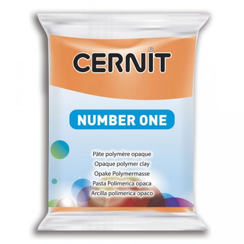 neuveden: CERNIT NUMBER ONE 56g oranžová neuveden: CERNIT NUMBER ONE 56g oranžová