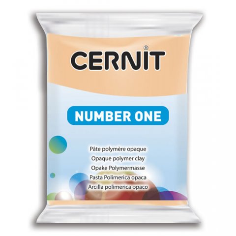 neuveden: CERNIT NUMBER ONE 56g broskev neuveden: CERNIT NUMBER ONE 56g broskev
