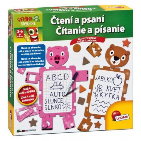 neuveden: Carotina Preschool: Čtení a psaní neuveden: Carotina Preschool: Čtení a psaní