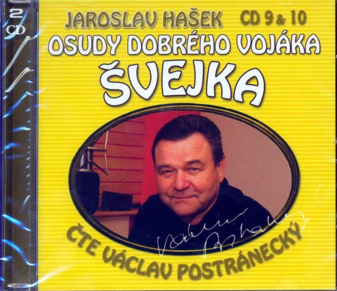 Hašek Jaroslav: Osudy dobrého vojáka Švejka 9-10 - 2CD