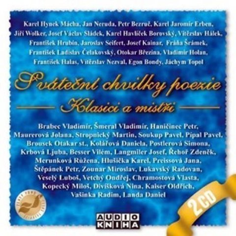 kolektiv autorů: Sváteční chvilky poezie - Klasici...-5CD - audiokniha