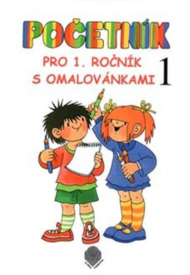 Svašková Eliška: Početník pro 1. ročník s omalovánkami (1. díl) - Číslice1, 2, 3, 4