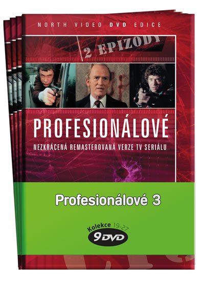 neuveden: Profesionálové 3. - kolekce 9 DVD