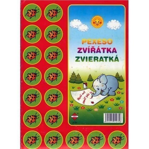 neuveden: Zvířátka - Pexeso A4