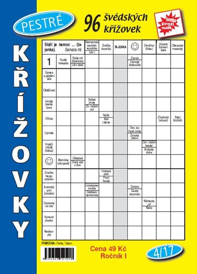 neuveden: Pestré křížovky 4/17