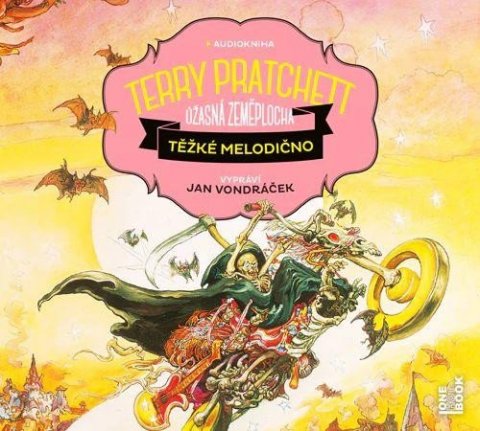 Pratchett Terry: Těžké melodično - 2 CDmp3 (Čte Jan Vondráček)