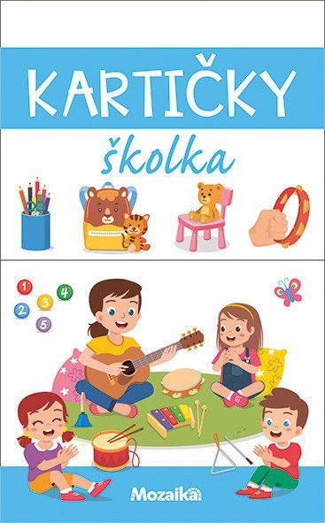 : Kartičky (krabička) - Školka