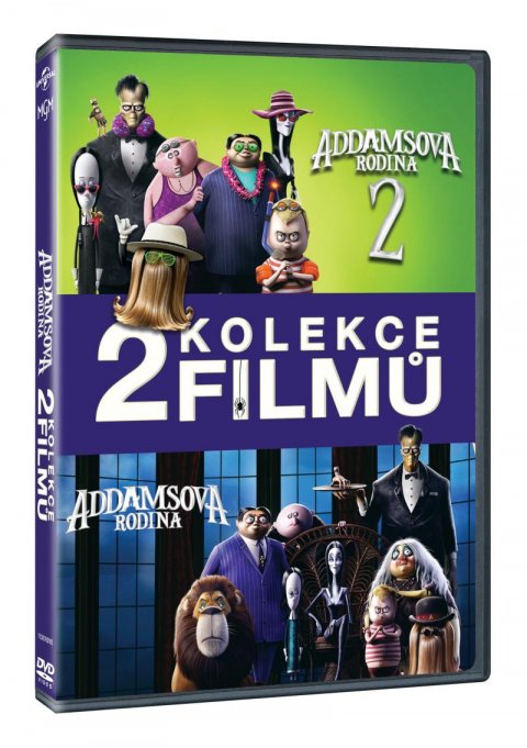 neuveden: Addamsova rodina kolekce 1.+2. - 2 DVD