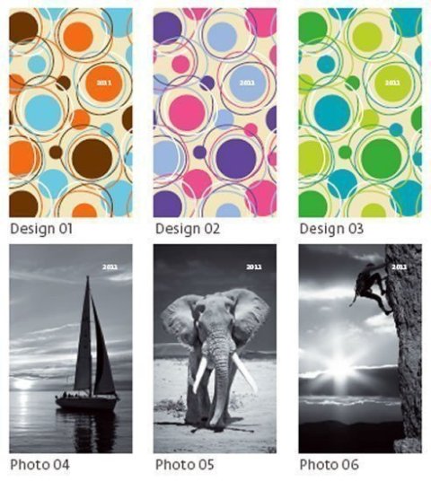 neuveden: Diář 2011 kapesní - Genova čtrnáctidenní - design