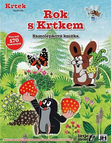 neuveden: Rok s Krtkem - Samolepková knížka