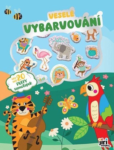 -: Zvířátka - Veselé vybarvování se super samolepkami