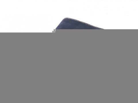 neuveden: Variabilní kožený obal se sponou XL - kůže černá semiš