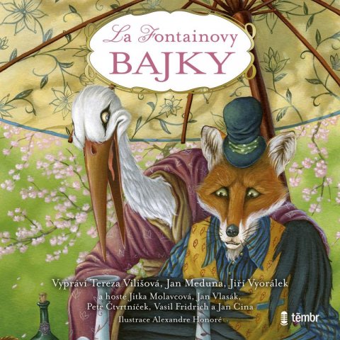 de La Fontaine Jean: La Fontainovy bajky - audioknihovna