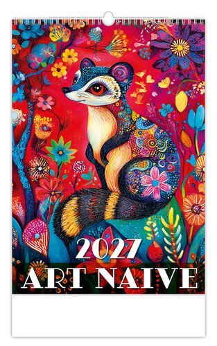 : Kalendář nástěnný 2027 - Art Naive