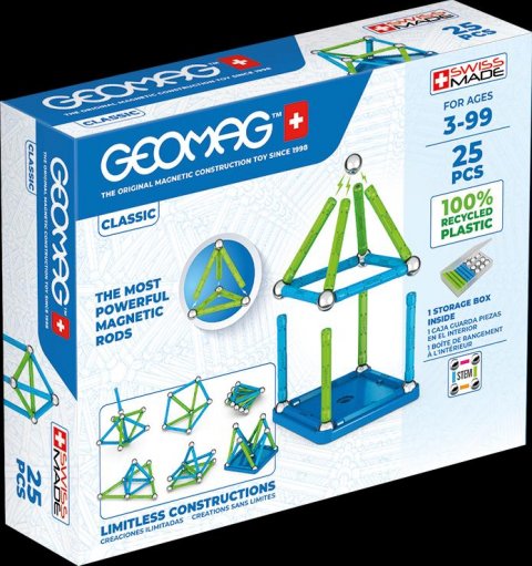 neuveden: Geomag Classic 25 dílků