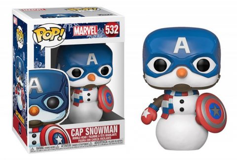neuveden: Funko POP Marvel: Holiday S2 - Capt America