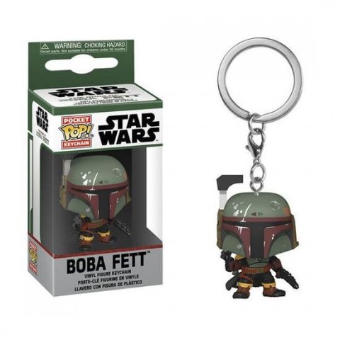 neuveden: Funko POP Keychain: Star Wars - Boba Fett (klíčenka)