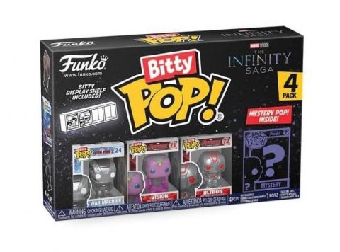 neuveden: Funko Bitty POP: Marvel - Iron Man (4pack)