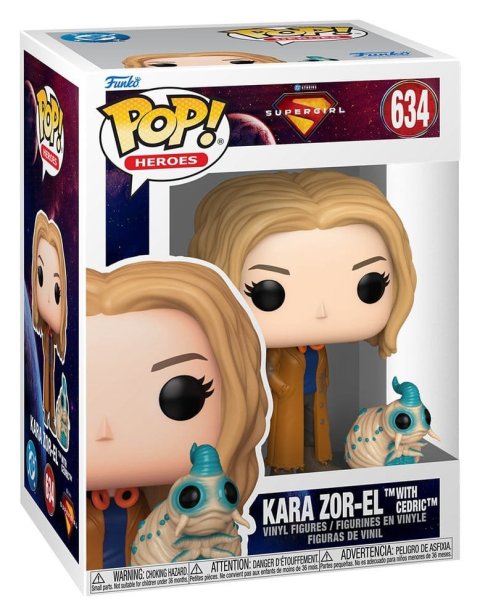 : Funko POP Heroes: Supergirl - Kara Zor-El with Cedric #634