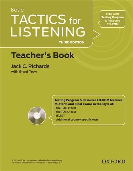 Richards Jack C.: Basic Tactics for Listening Teacher´s Book with Audio CD Pack (3rd)