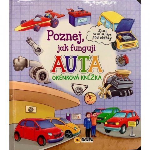 neuveden: Poznej jak fungují Auta - Okénková knížka