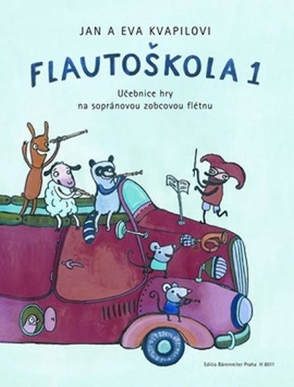 Kvapil Jan: Flautoškola 1 - Učebnice hry na sopránovou zobcovou flétnu Kvapil Jan: Flautoškola 1 - Učebnice hry na sopránovou zobcovou flétnu