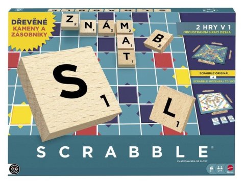 -: Scrabble Dřevěná Edice