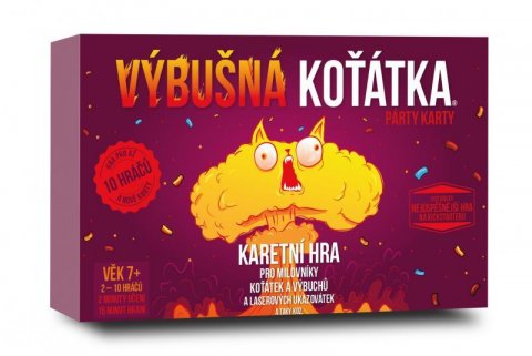 Inman Matthew: Výbušná koťátka: Párty karty (limitovaná edice)