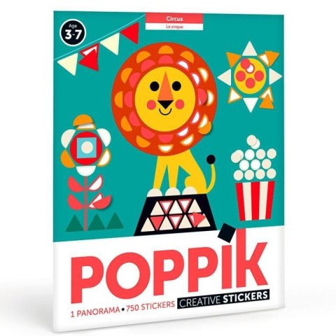 neuveden: Poppik Samolepkové panorama - Cirkus