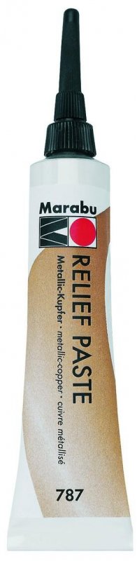 neuveden: Marabu reliéfní pasta na sklo a porcelán/měděná 20 ml