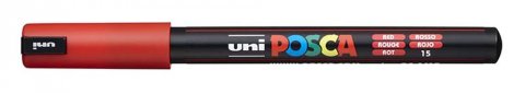 neuveden: POSCA akrylový popisovač - červený 0,7 mm neuveden: POSCA akrylový popisovač - červený 0,7 mm
