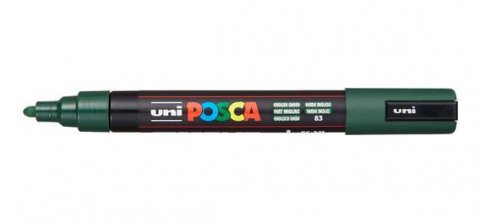 neuveden: POSCA akrylový popisovač anglicky zelený 2,5 mm