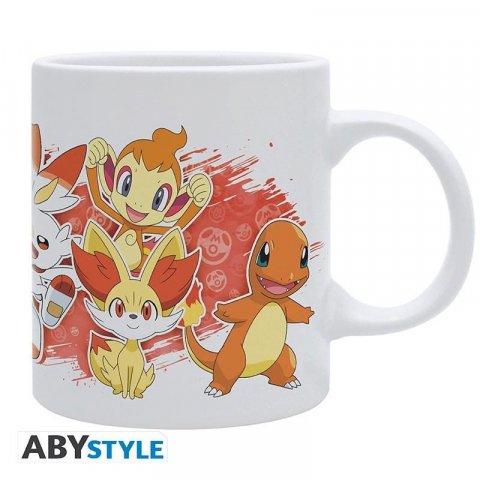 neuveden: Pokémon Keramický hrnek 320 ml - Ohniví Pokémoni
