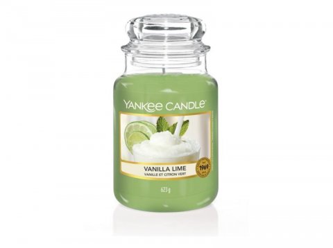 neuveden: YANKEE CANDLE Vanilla Lime svíčka 623g