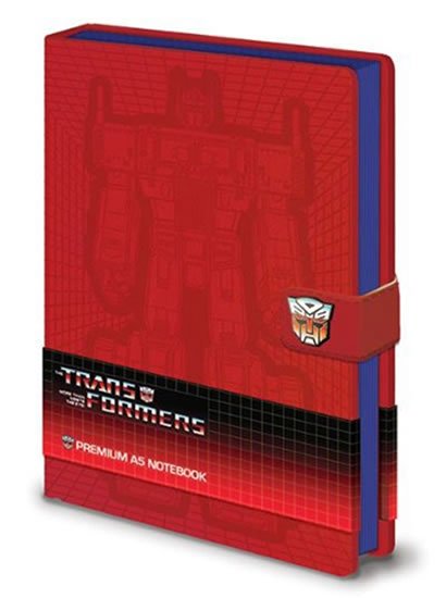 neuveden: Zápisník Transformers G1 - Premium - A5