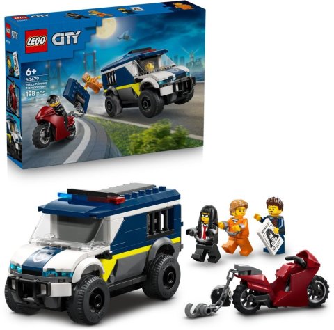 -: LEGO® City 60479 Policejní dodávka pro převoz vězňů