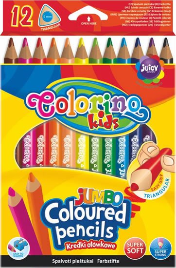 neuveden: Pastelky trojhranné JUMBO 12 barev neuveden: Pastelky trojhranné JUMBO 12 barev