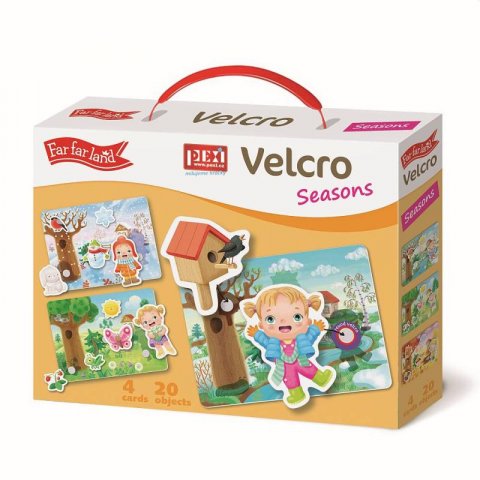 neuveden: PEXI Velcro skládačky - Roční období (Seasons) neuveden: PEXI Velcro skládačky - Roční období (Seasons)