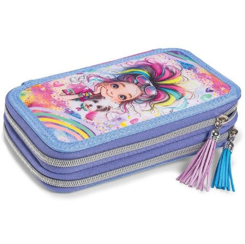 : Penál dvoupatrový Rainbow Ella