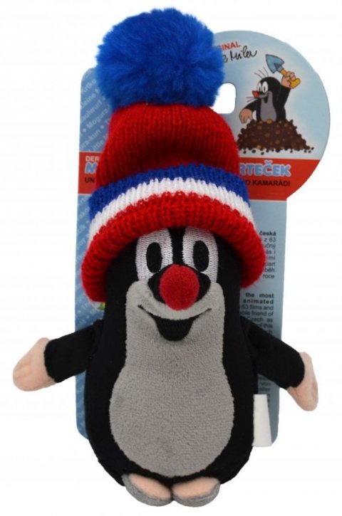 Miler Zdeněk: Krtek15cm kulich červený-trikolora