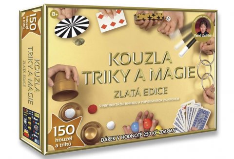neuveden: Kouzla, triky a magie - Zlatá edice (150 triků)