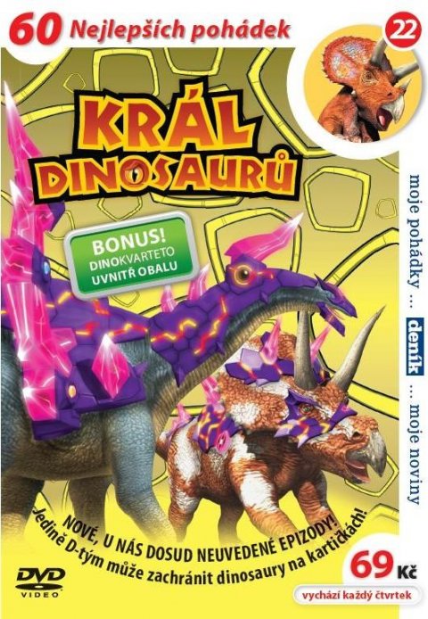 neuveden: Král dinosaurů 22 - DVD pošeta