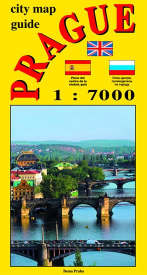 Beneš Jiří: City map - guide PRAGUE 1:7 000